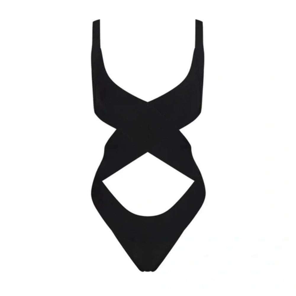 Skims Knit Beachwear Bandage Monokini